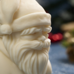 Big Santa candle